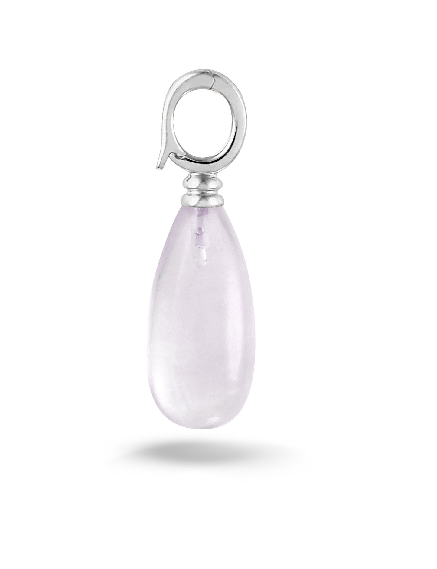 Y&G Hanger | Rozenkwarts & 14k goud