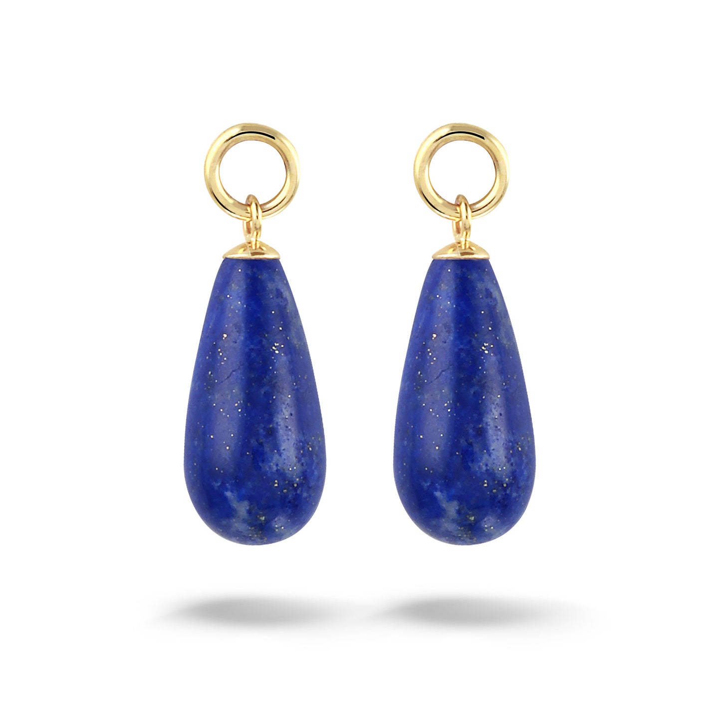 Y&G Oorhanger | Lapis Lazuli & 14k goud