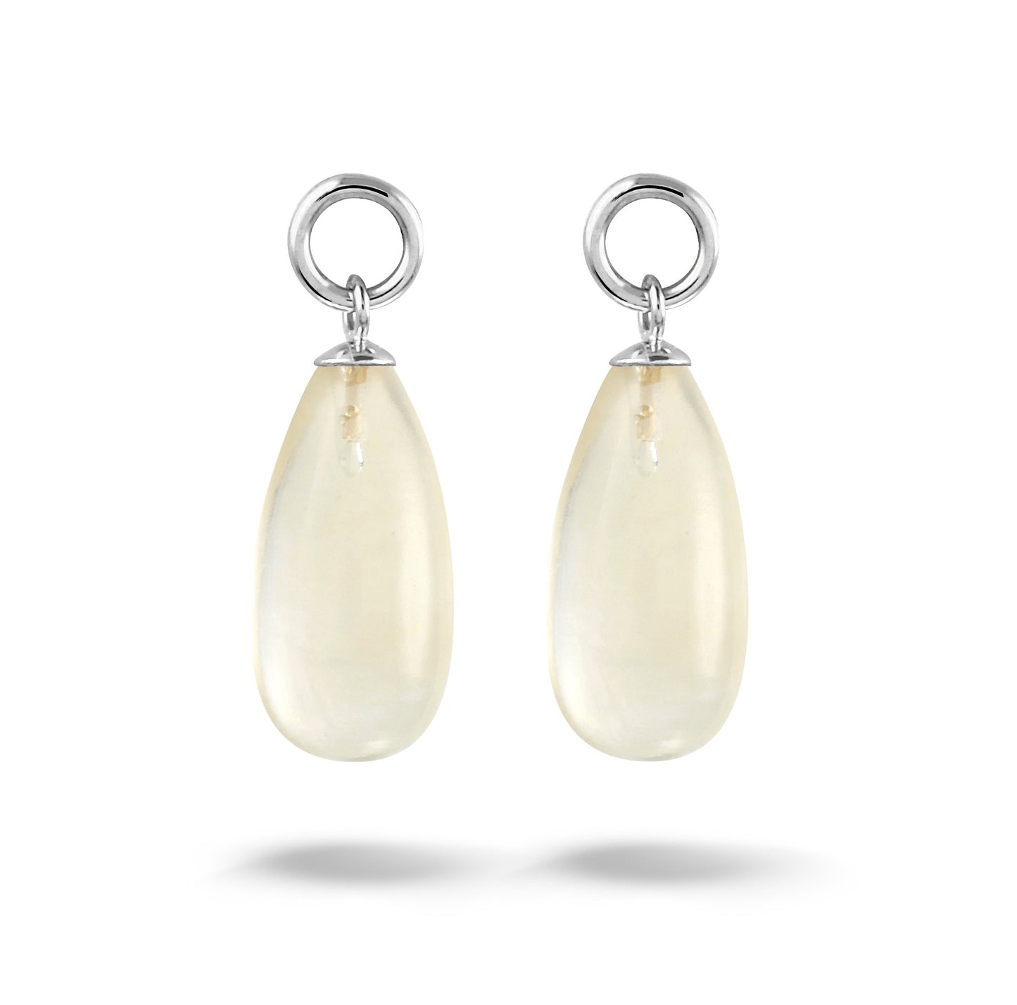Y&G Oorhanger | Citrien & 14k goud