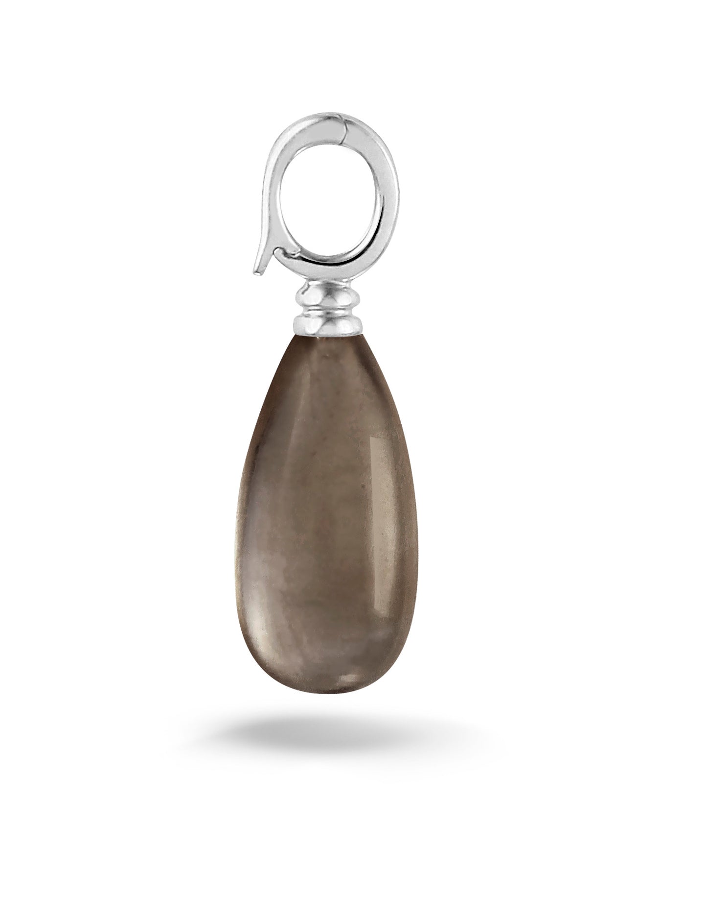 Y&G Hanger | Rookkwarts & 14k goud