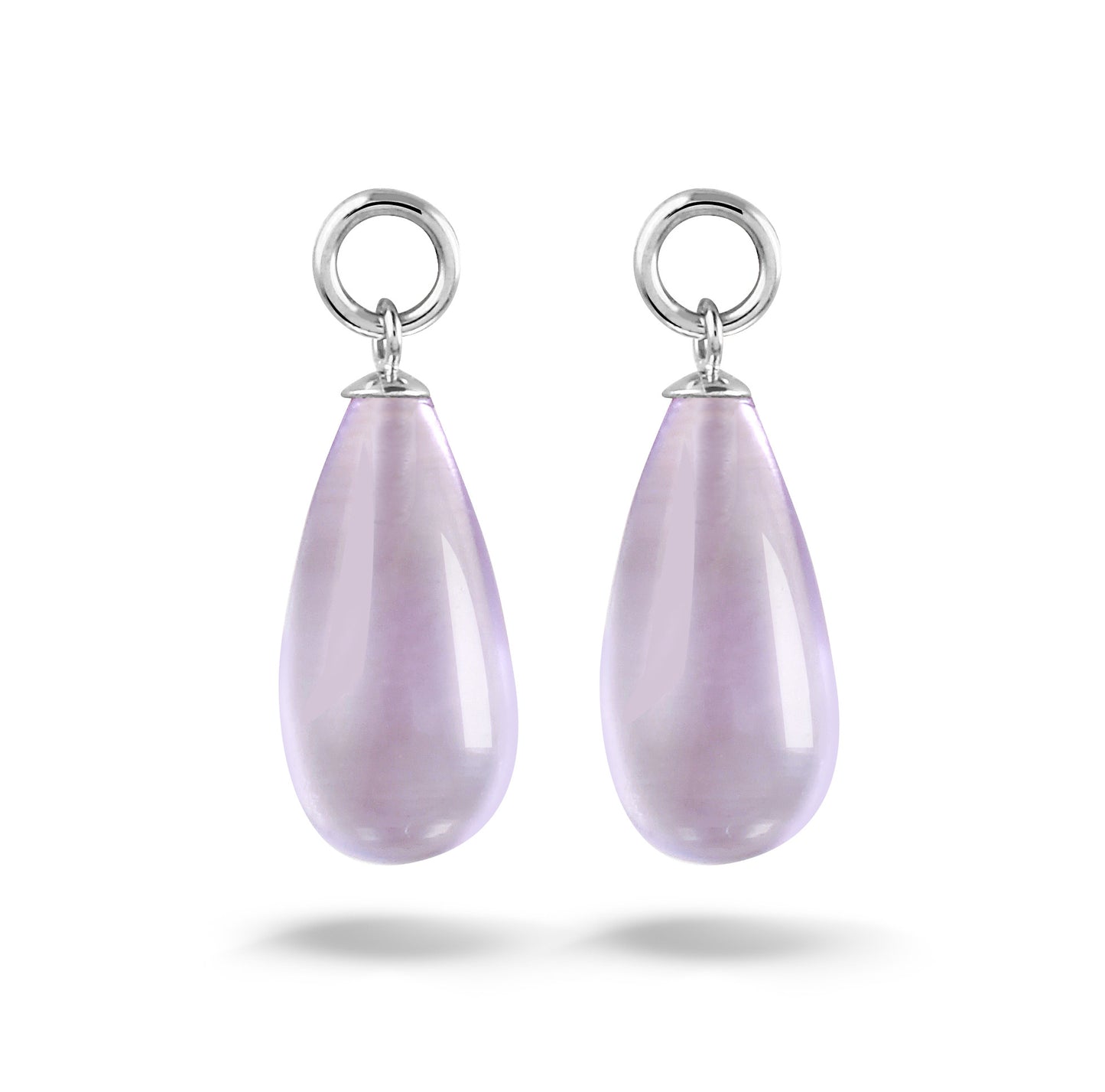 Y&G Oorhanger | Amethyst & 14k goud