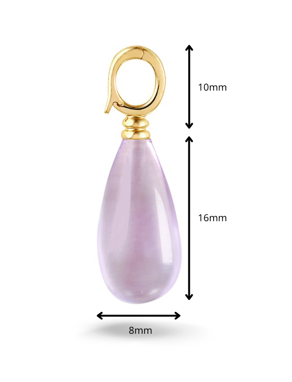 Y&G Hanger | Amethyst & 14k goud
