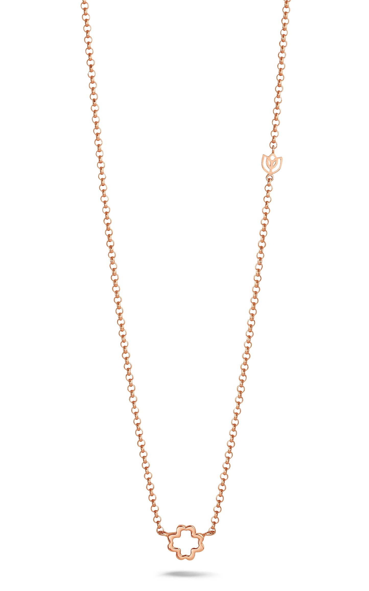 Y&G Collier | Clover & 18k gold