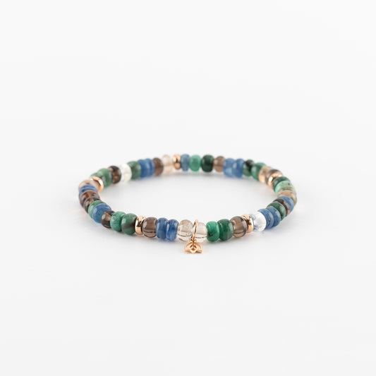 Y&G Maple Glow | Edelstenen armband & 18k roségoud