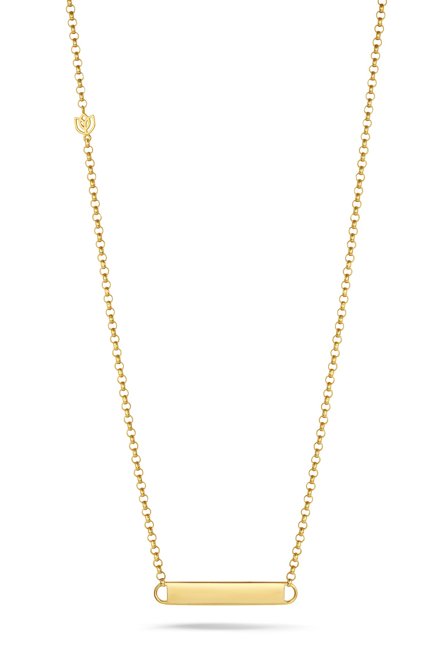 Y&G Collier | Bar & 18k gold