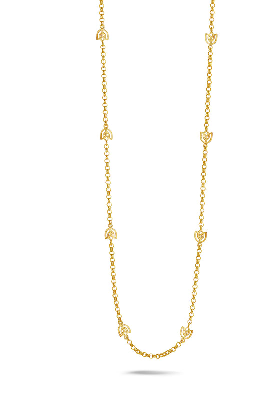 Y&G Collier | Tulip & 18k gold