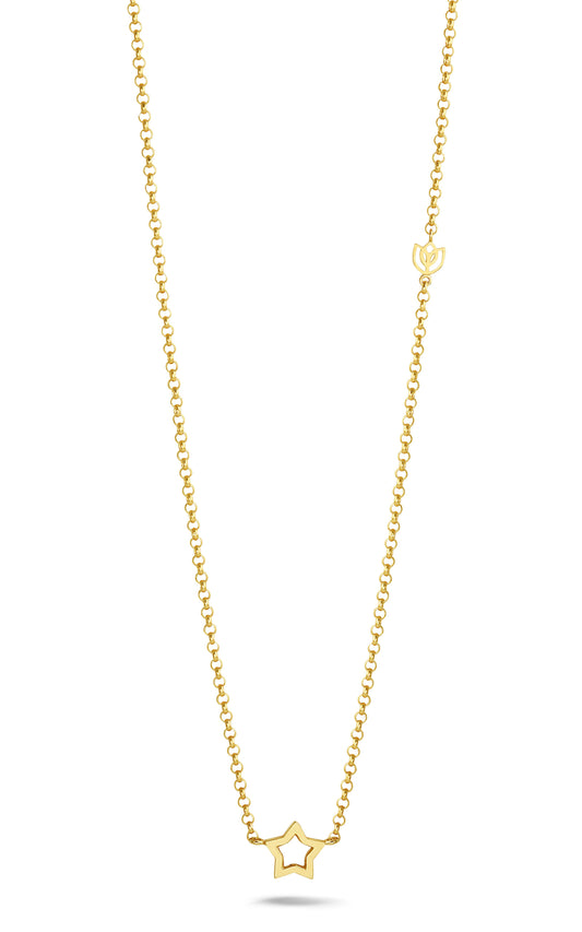 Y&G Collier | Star & 18k gold