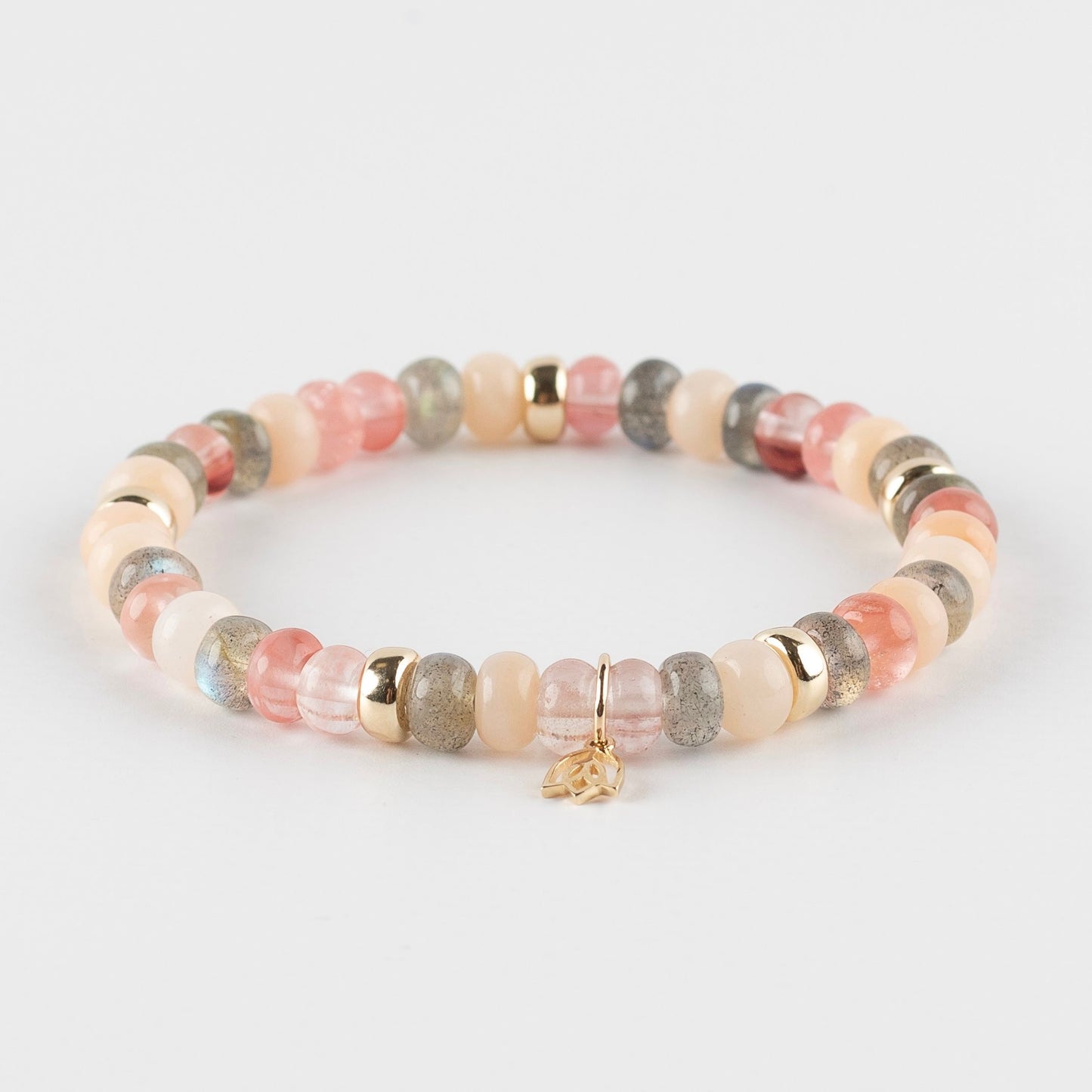 Y&G Perfect | Edelstenen armband & 14k goud