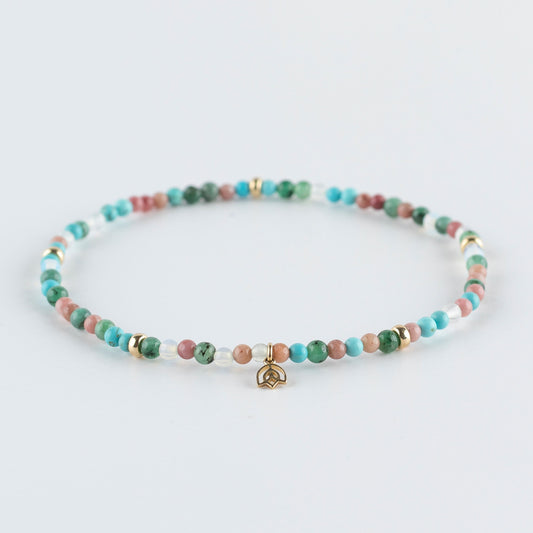 Y&G Sunkissed | Enkelbandje & 14k goud
