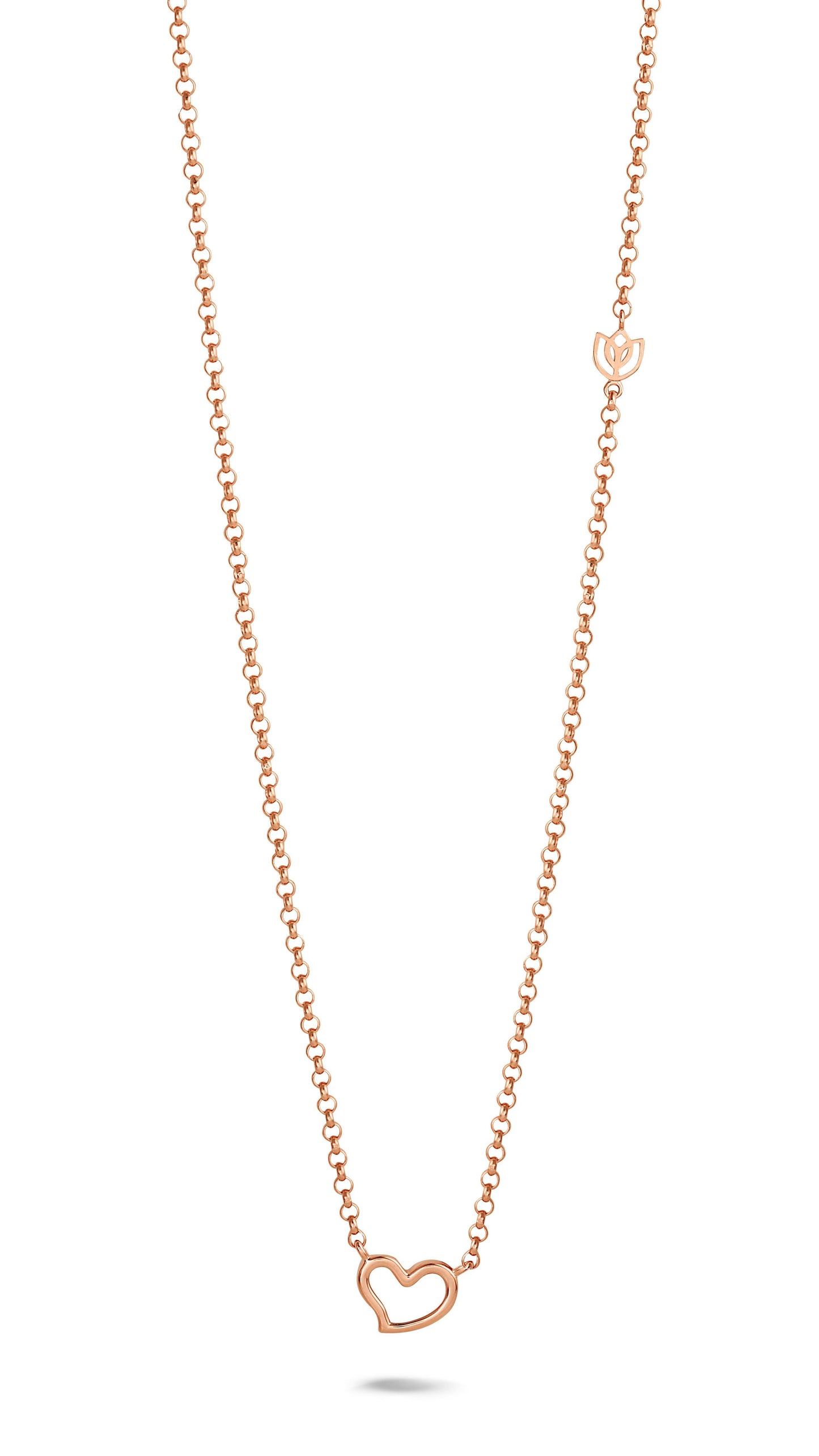 Y&G Collier | Heart & 18k gold