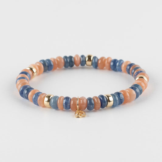 Y&G Sweet | Edelstenen armband & 14k goud