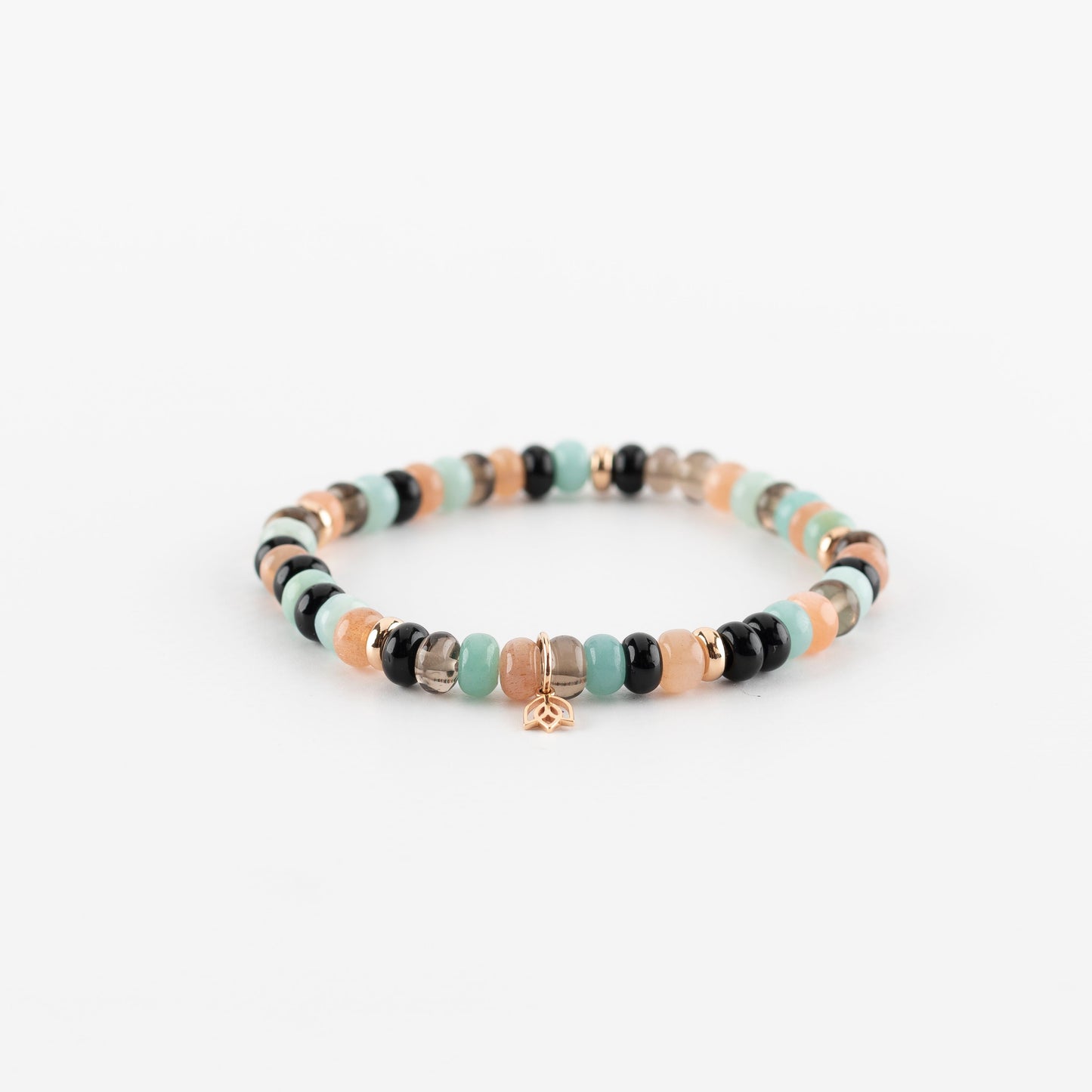 Y&G Desert Sky | Edelstenen armband & 18k roségoud