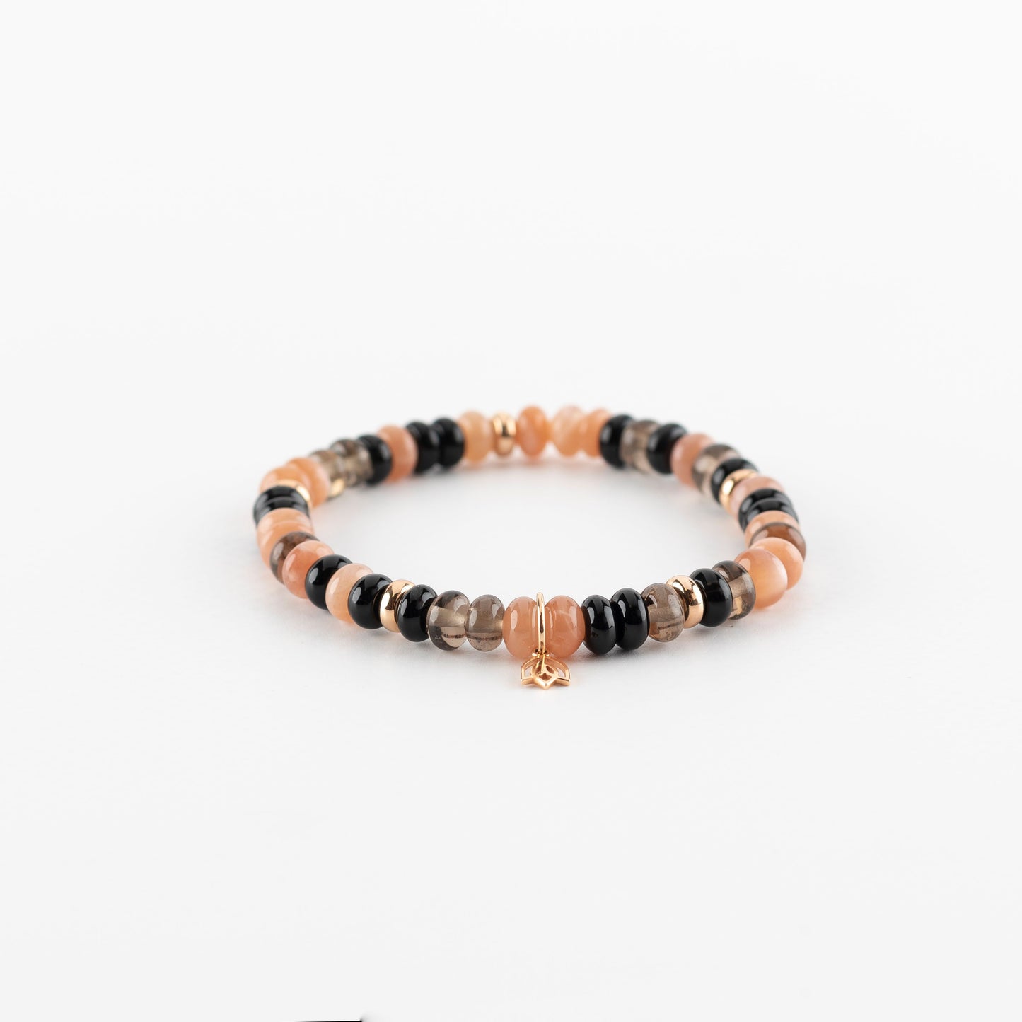 Y&G Chic | Edelstenen armband & 18k roségoud