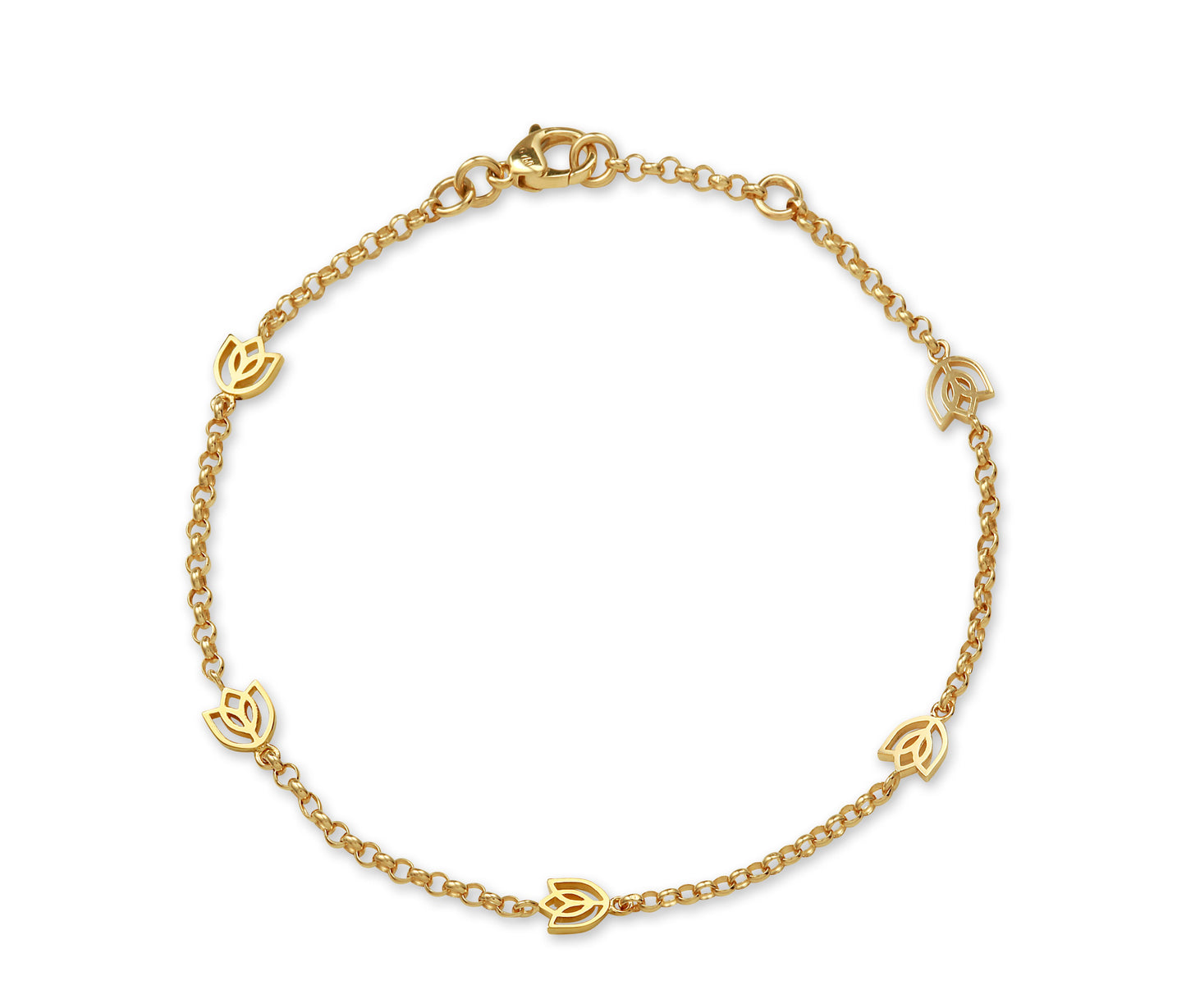 Y&G Bracelet | Tulip & 18k gold