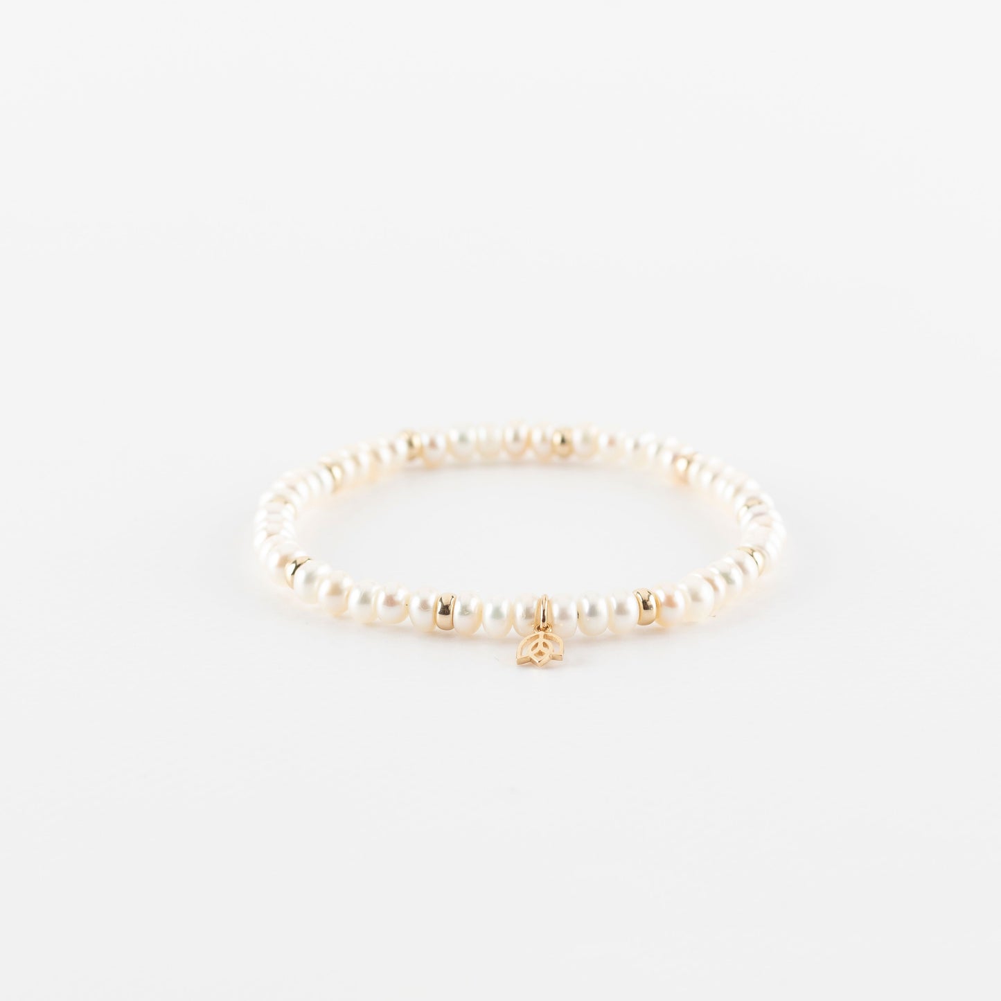 Y&G armband | Zoetwaterparels & 14k goud