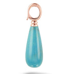 Y&G Hanger | Turkoois & 14k goud