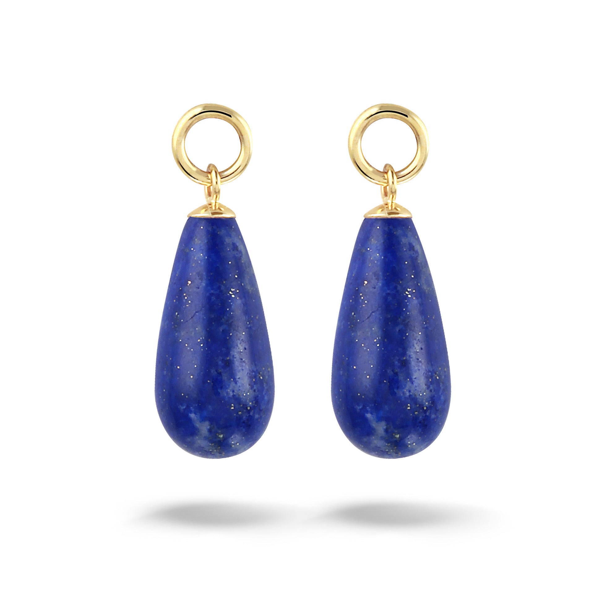 Y&G Oorhanger | Lapis Lazuli & 14k goud