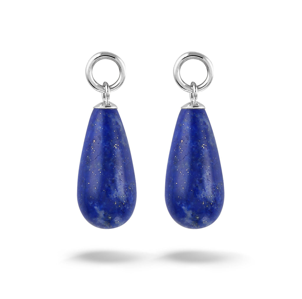 Y&G Oorhanger | Lapis Lazuli & 14k goud