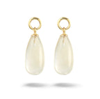 Y&G Oorhanger | Citrien & 14k goud