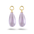 Y&G Oorhanger | Amethyst & 14k goud