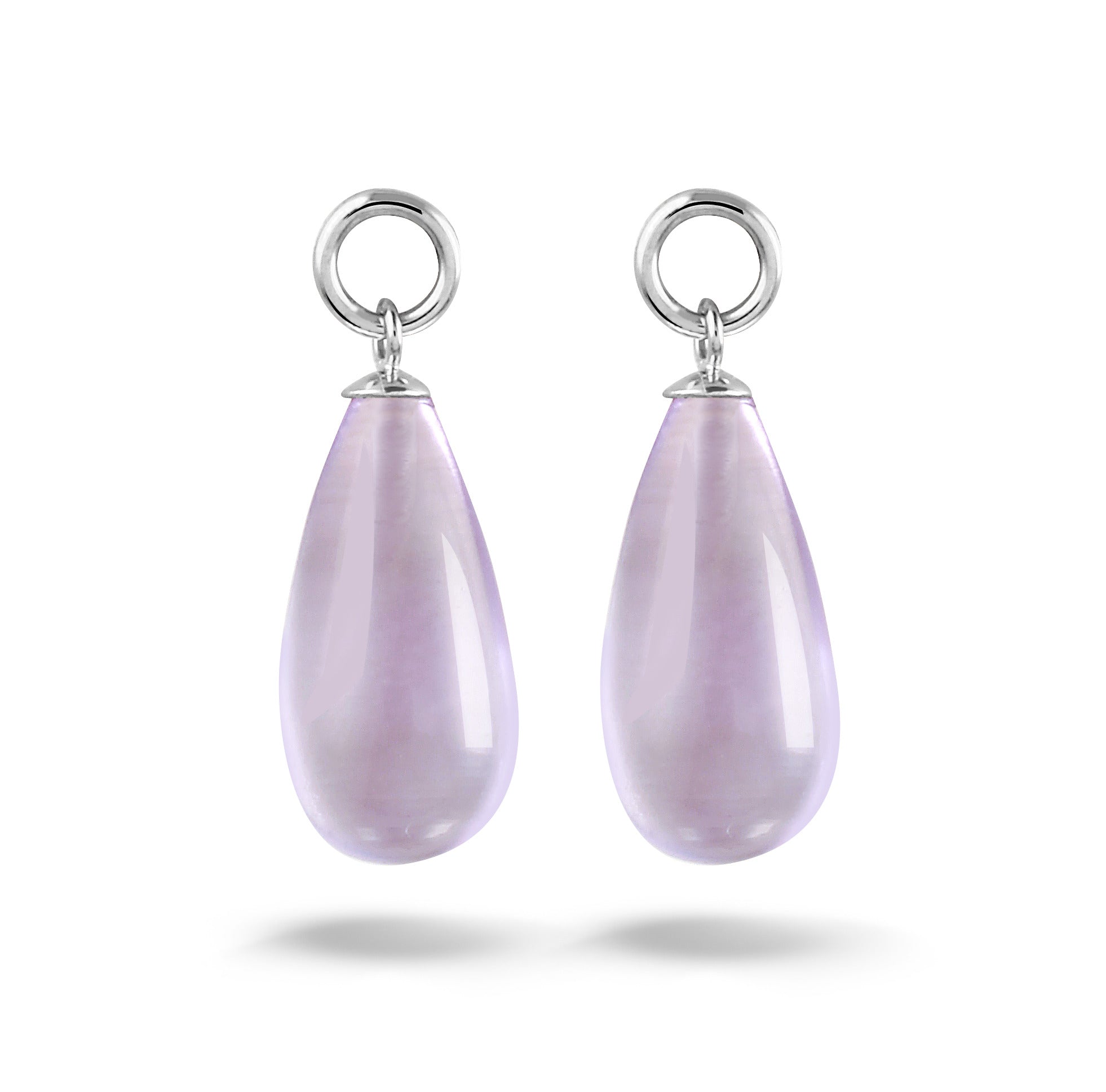 Y&G Oorhanger | Amethyst & 14k goud