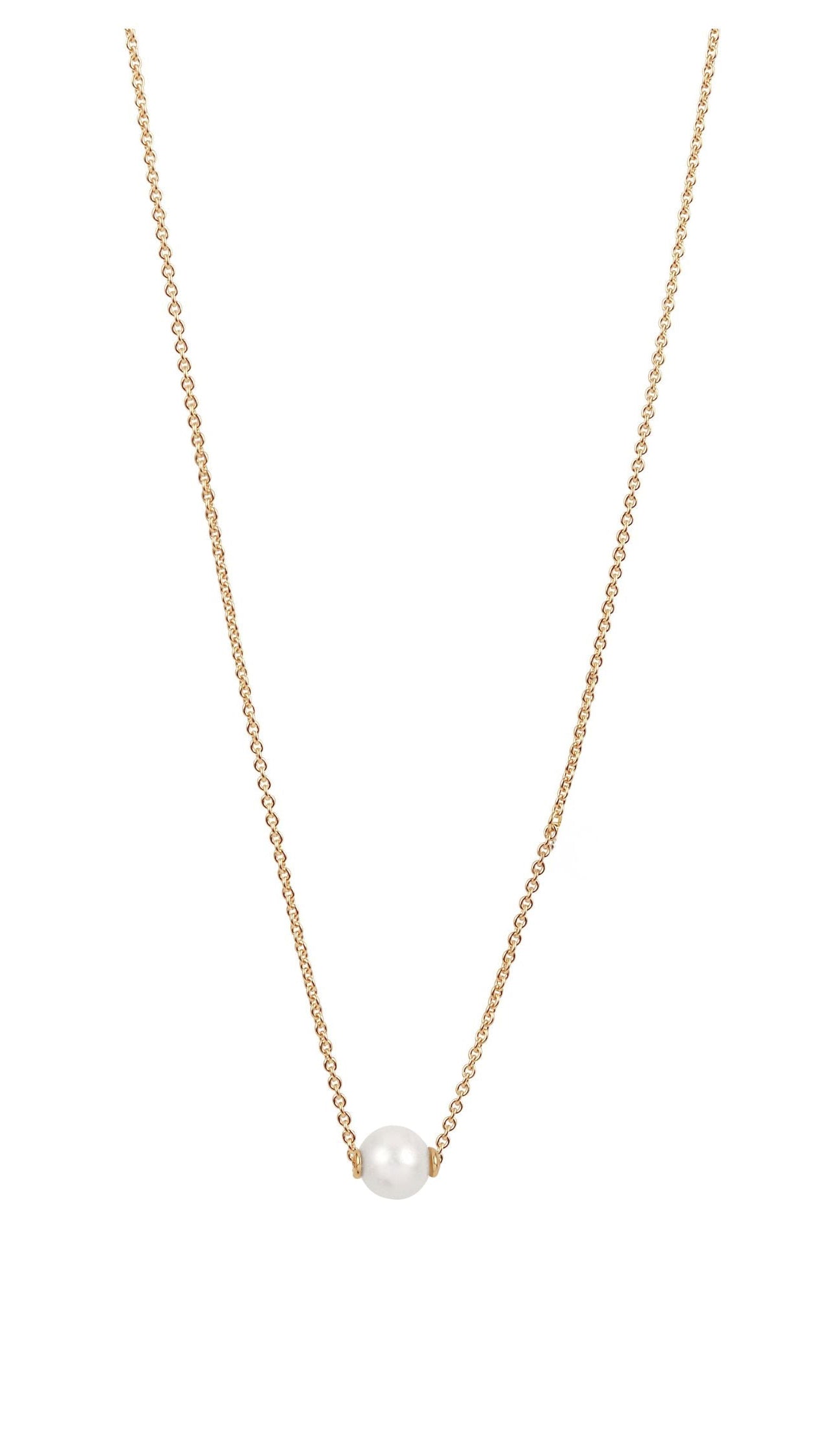 Y&G Collier | Zoetwaterparel & 18k goud