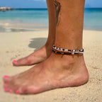 Y&G Black & White | Enkelbandje 14k goud