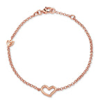 Y&G Bracelet | Heart & 18k gold