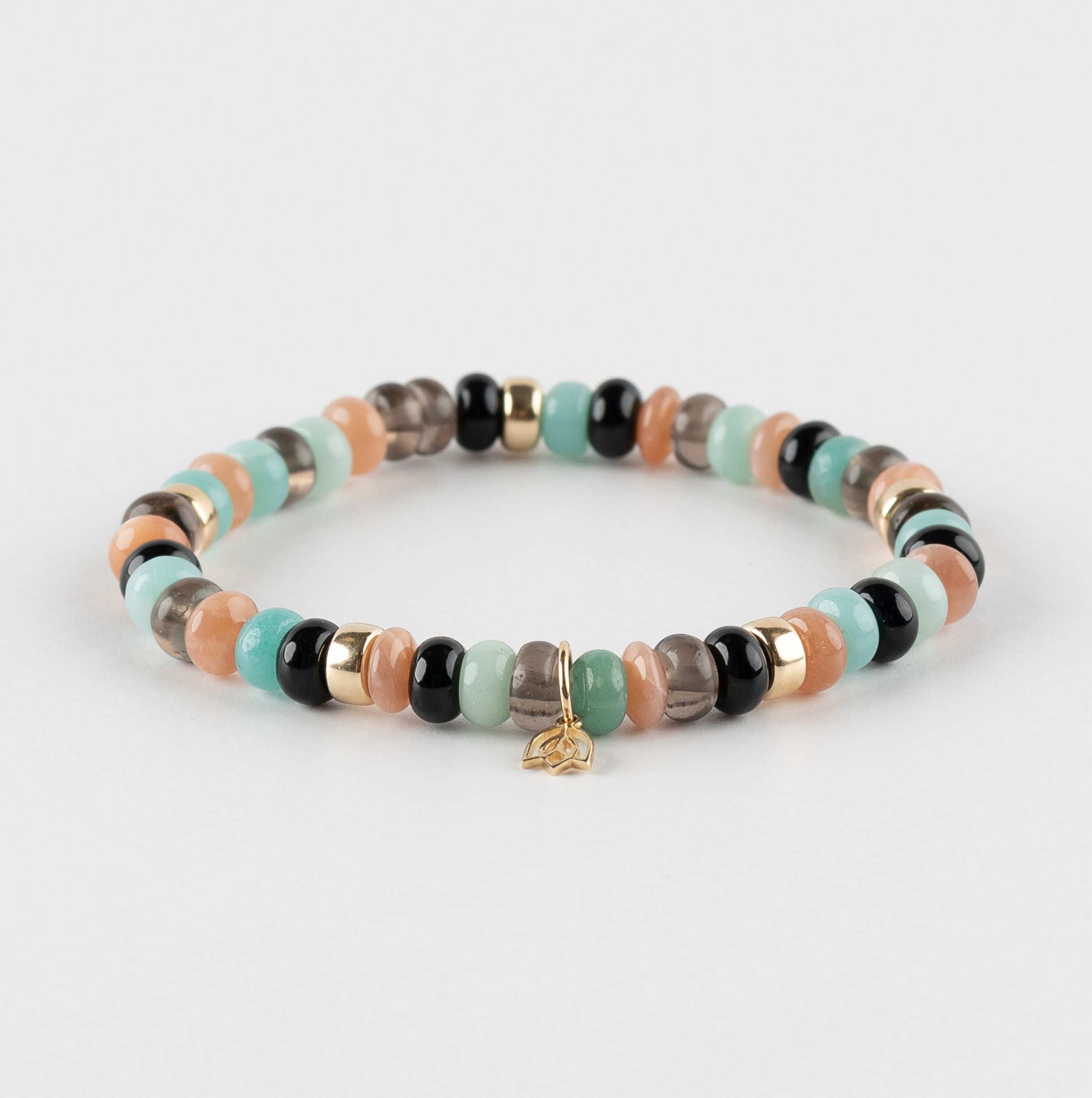 Y&G Desert Sky | Edelstenen armband & 14k goud