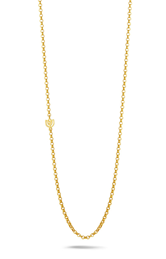 Y&G Collier | One Tulip & 18k gold