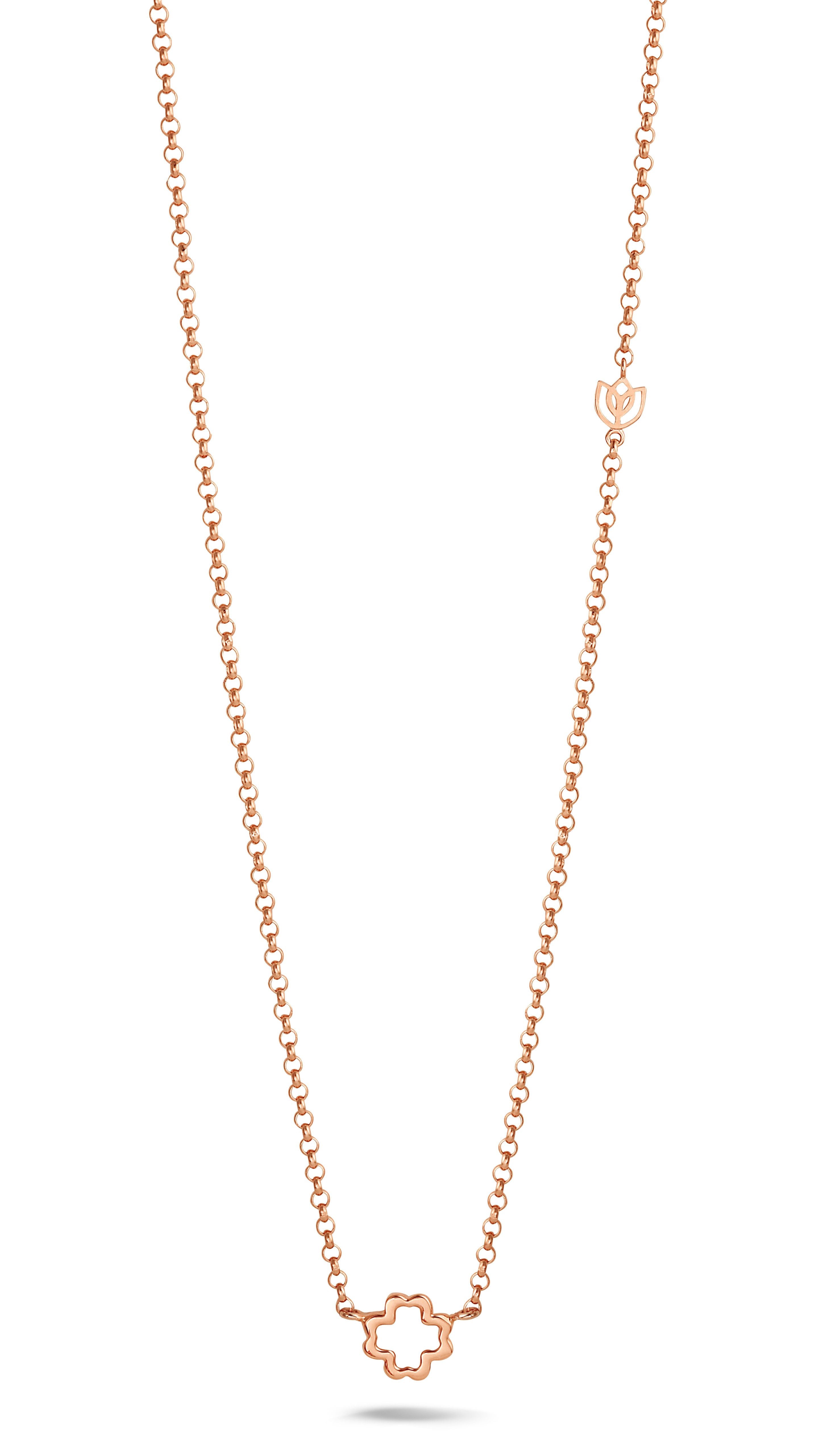 Y&G Collier | Clover & 18k gold