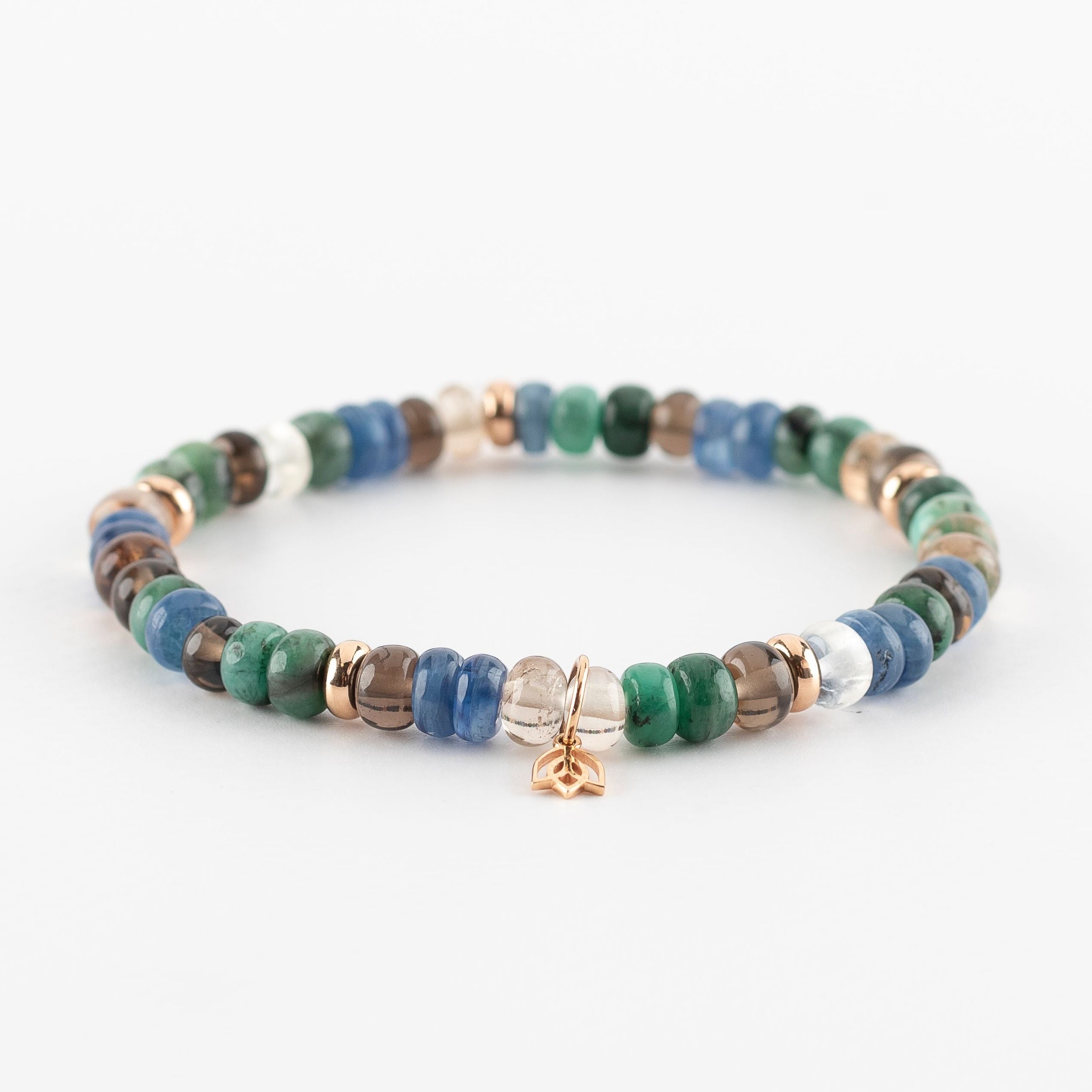 Y&G Maple Glow | Edelstenen armband & 18k roségoud