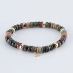 Y&G edelstenen armband | Toermalijn & 14k goud