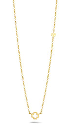 Y&G Collier | Clover & 18k gold