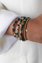 Y&G Mount Everest | Edelstenen armband & 14k goud