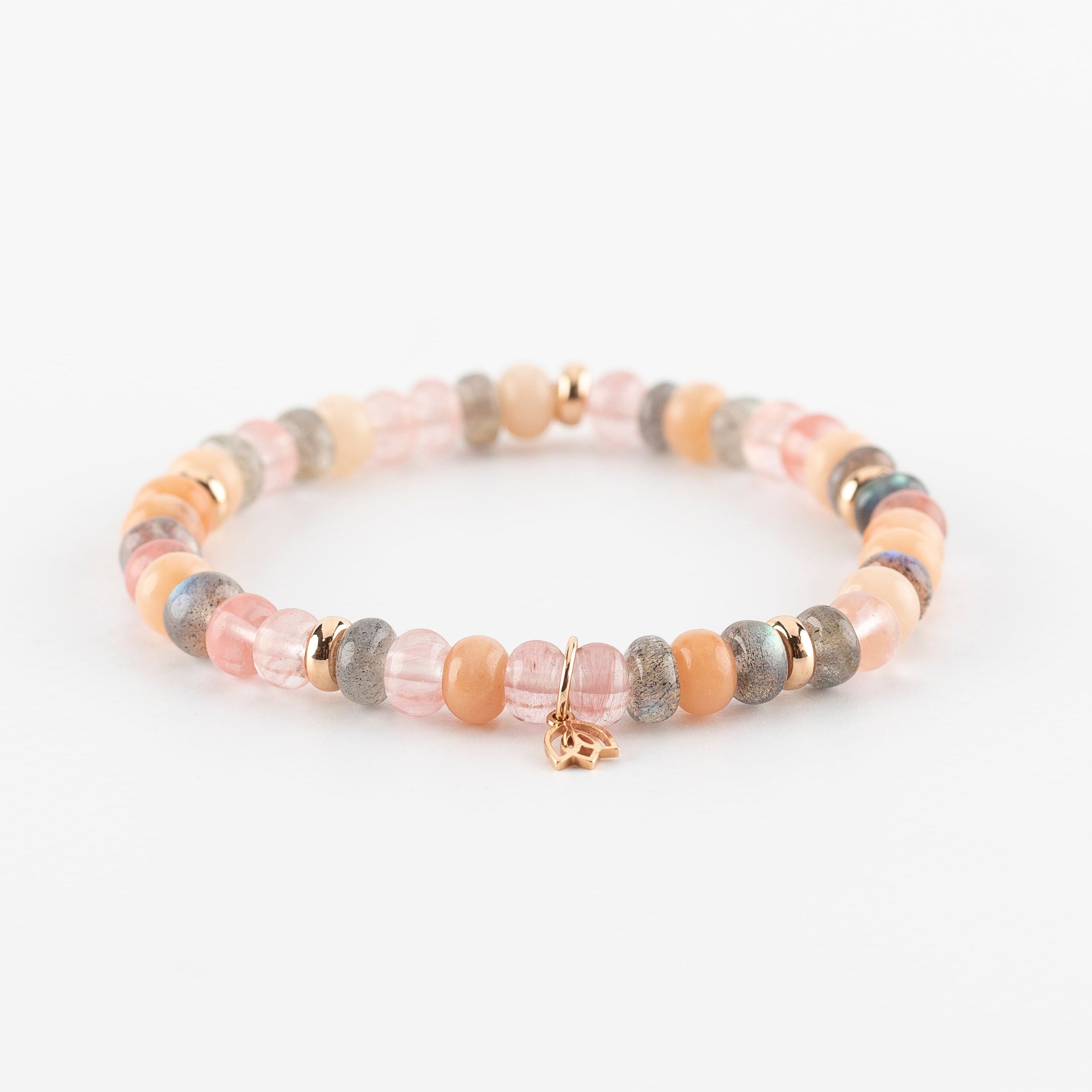 Y&G Perfect | Edelstenen armband & 18k roségoud