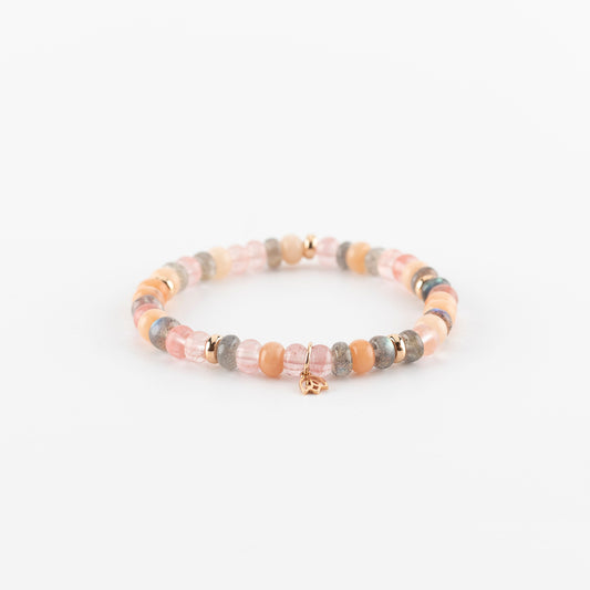 Y&G Perfect | Edelstenen armband & 18k roségoud