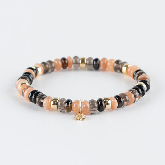 Y&G Chic | Edelstenen armband & 14kt goud