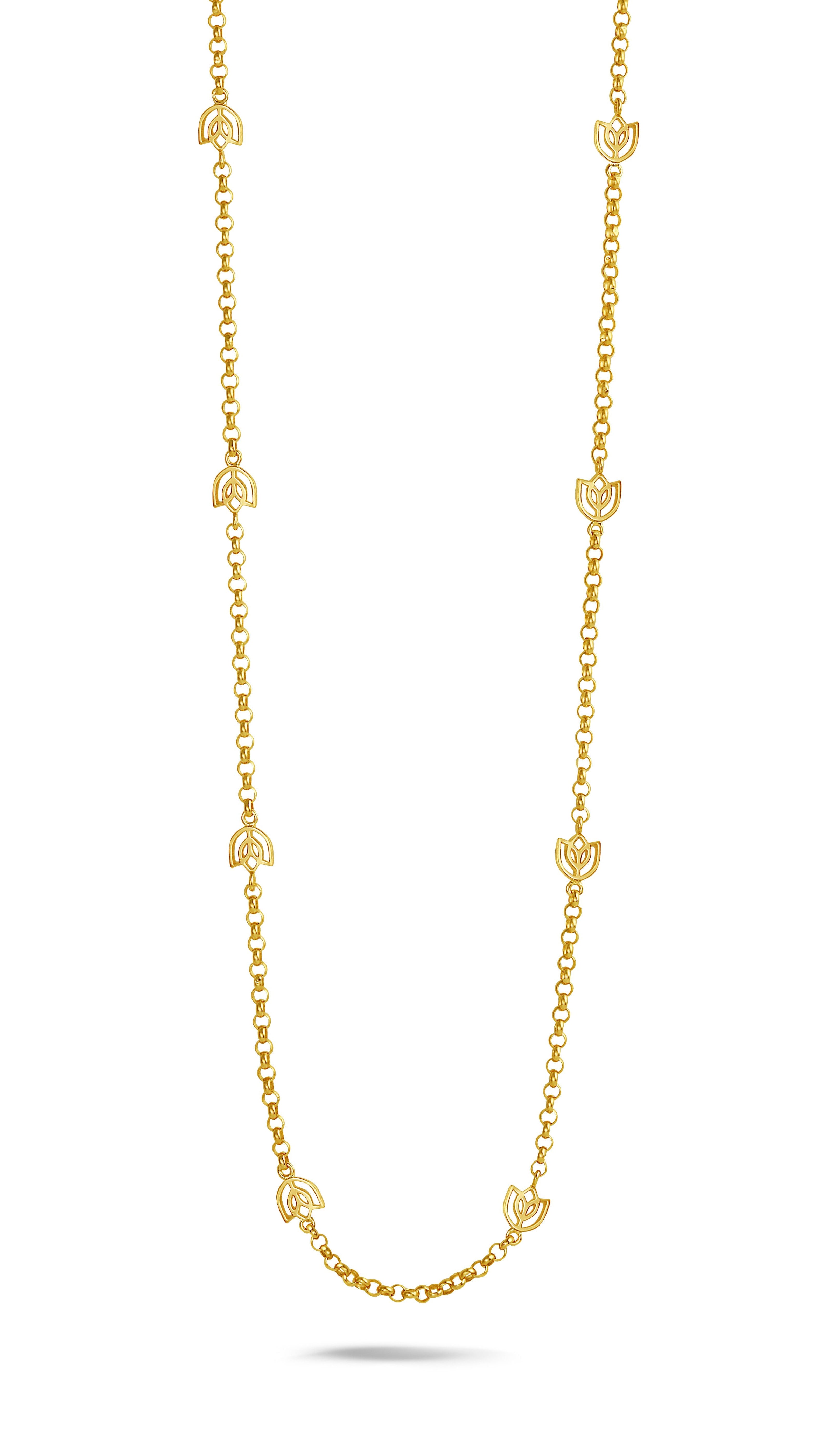 Y&G Collier | Tulip & 18k gold