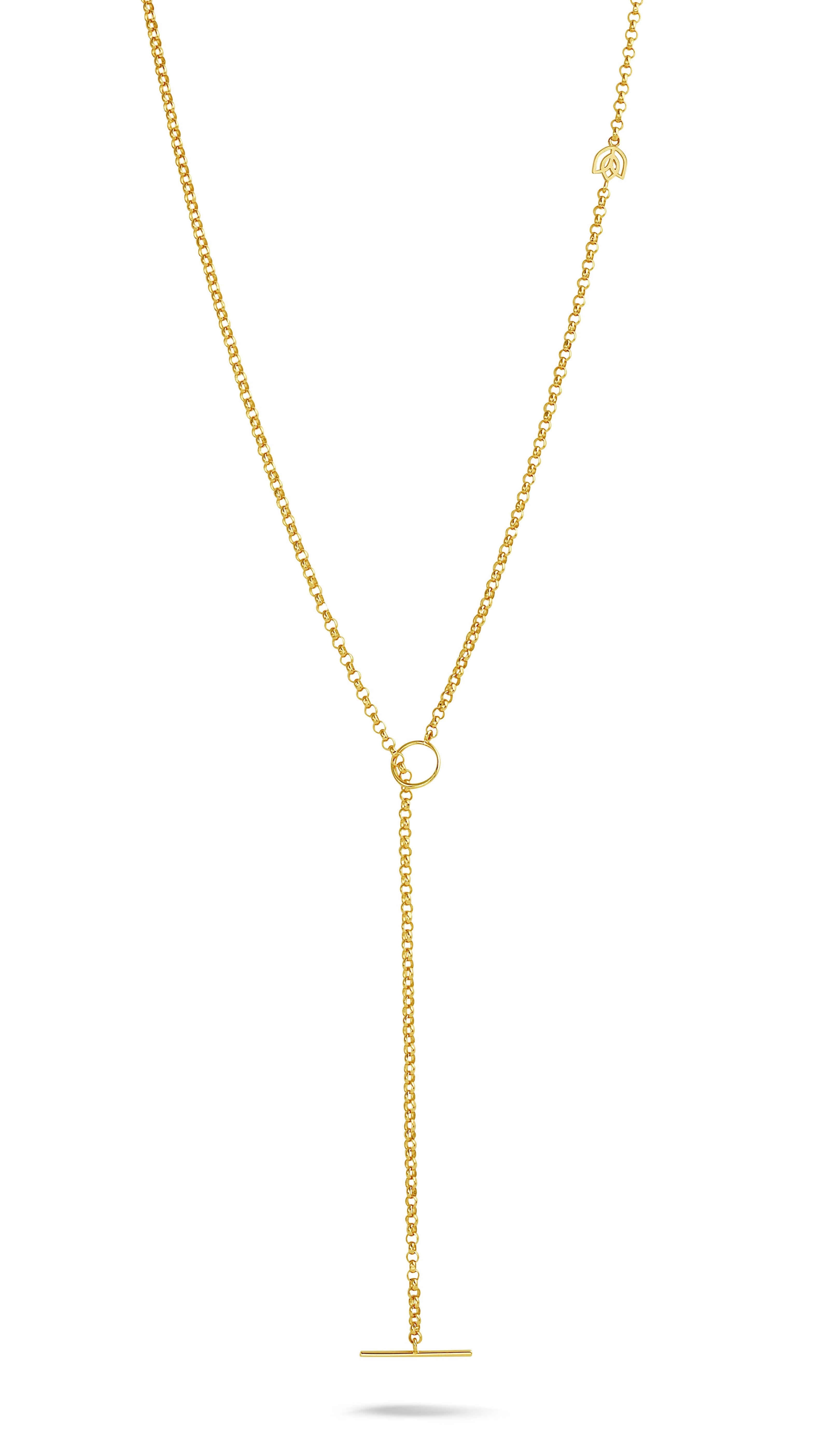Y&G Collier | Y-Collier & 18k gold