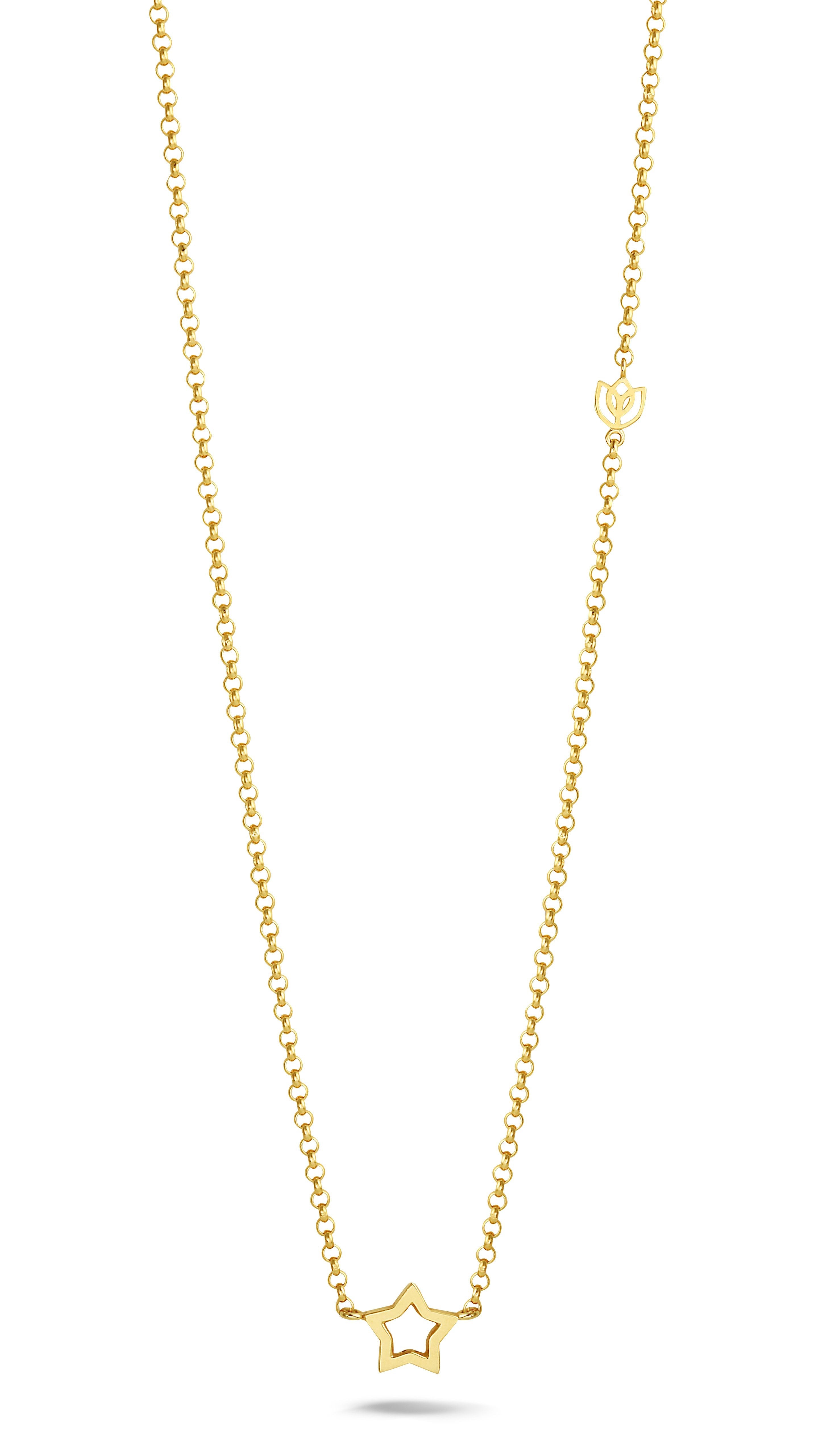 Y&G Collier | Star & 18k gold