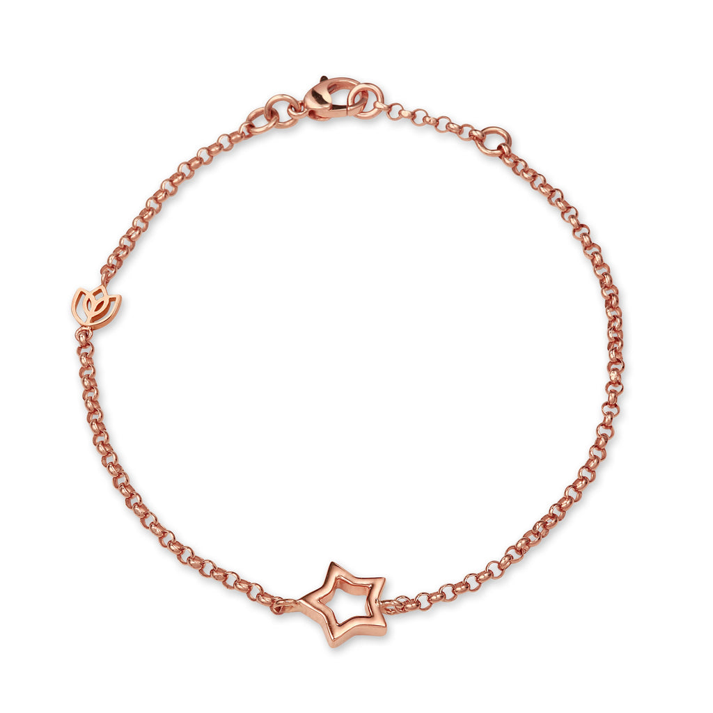 Y&G Bracelet | Star & 18k gold