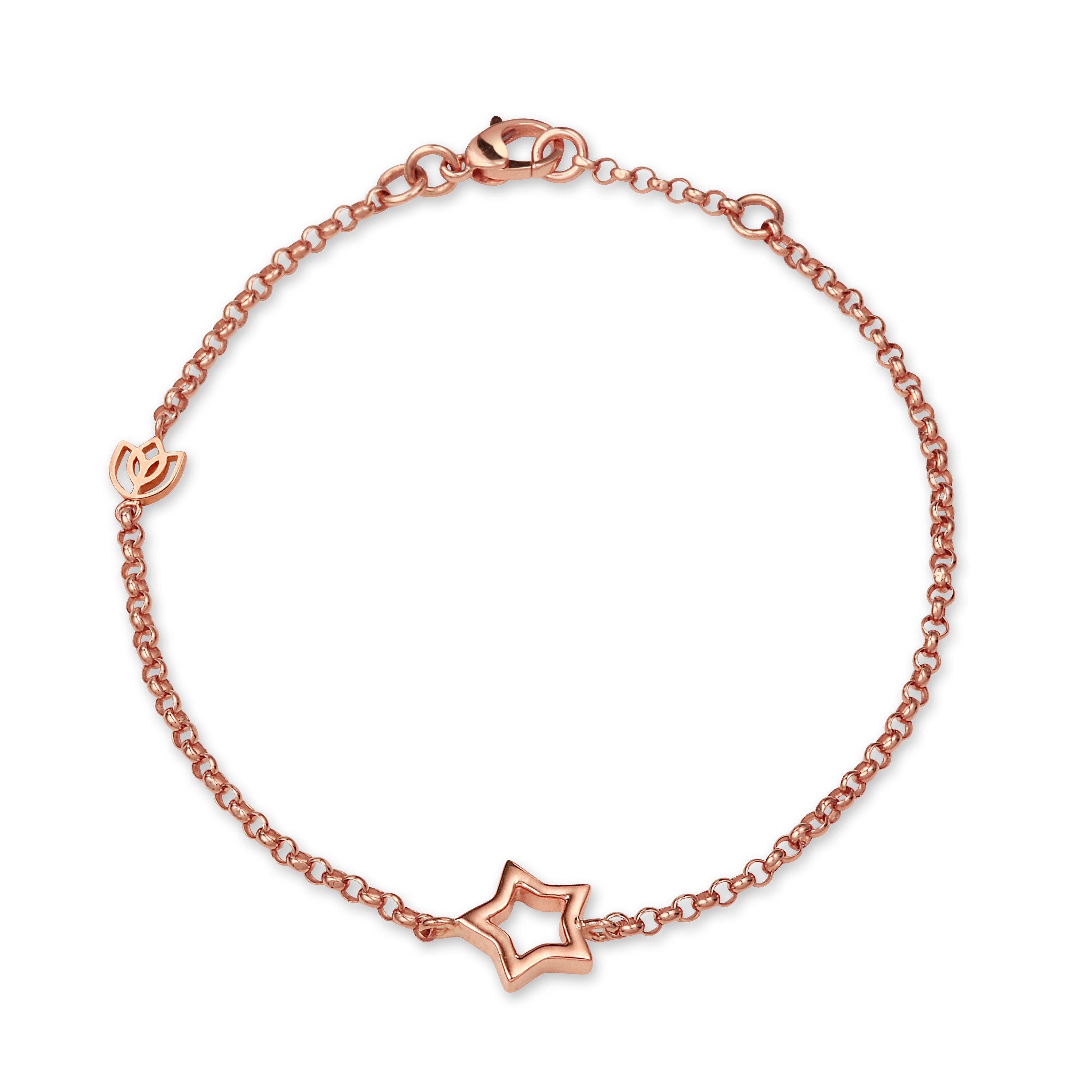 Y&G Bracelet | Star & 18k gold