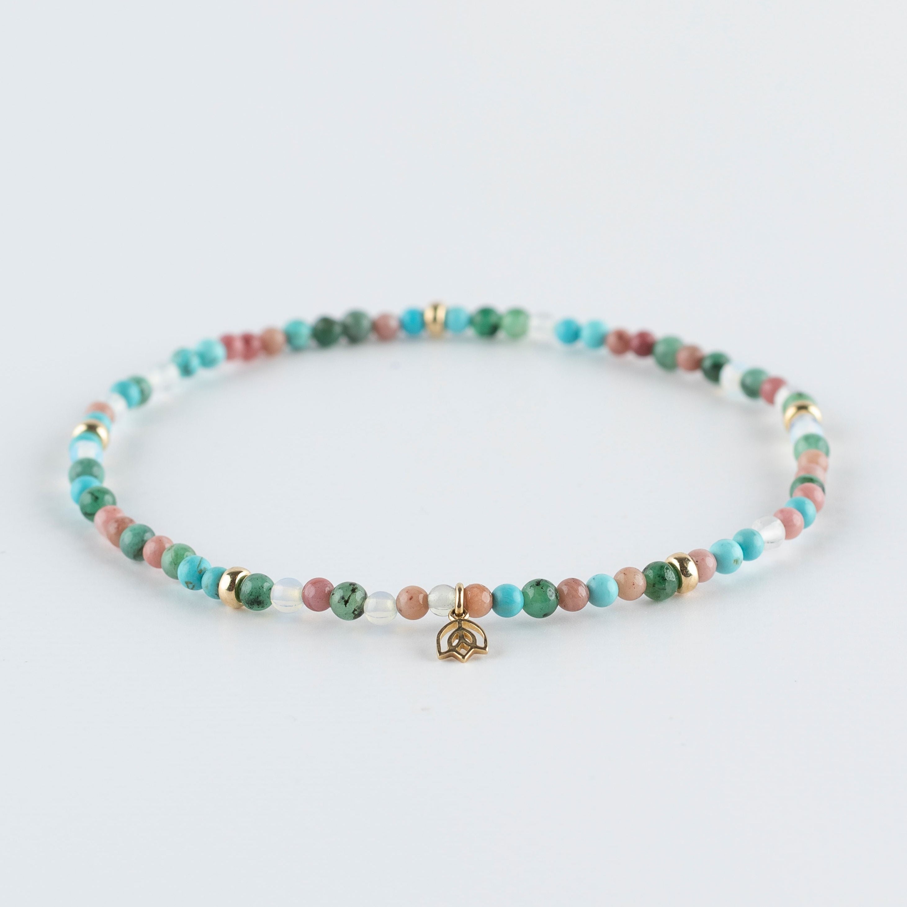 Y&G Sunkissed | Enkelbandje & 14k goud