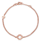 Y&G Bracelet | Clover & 18k gold