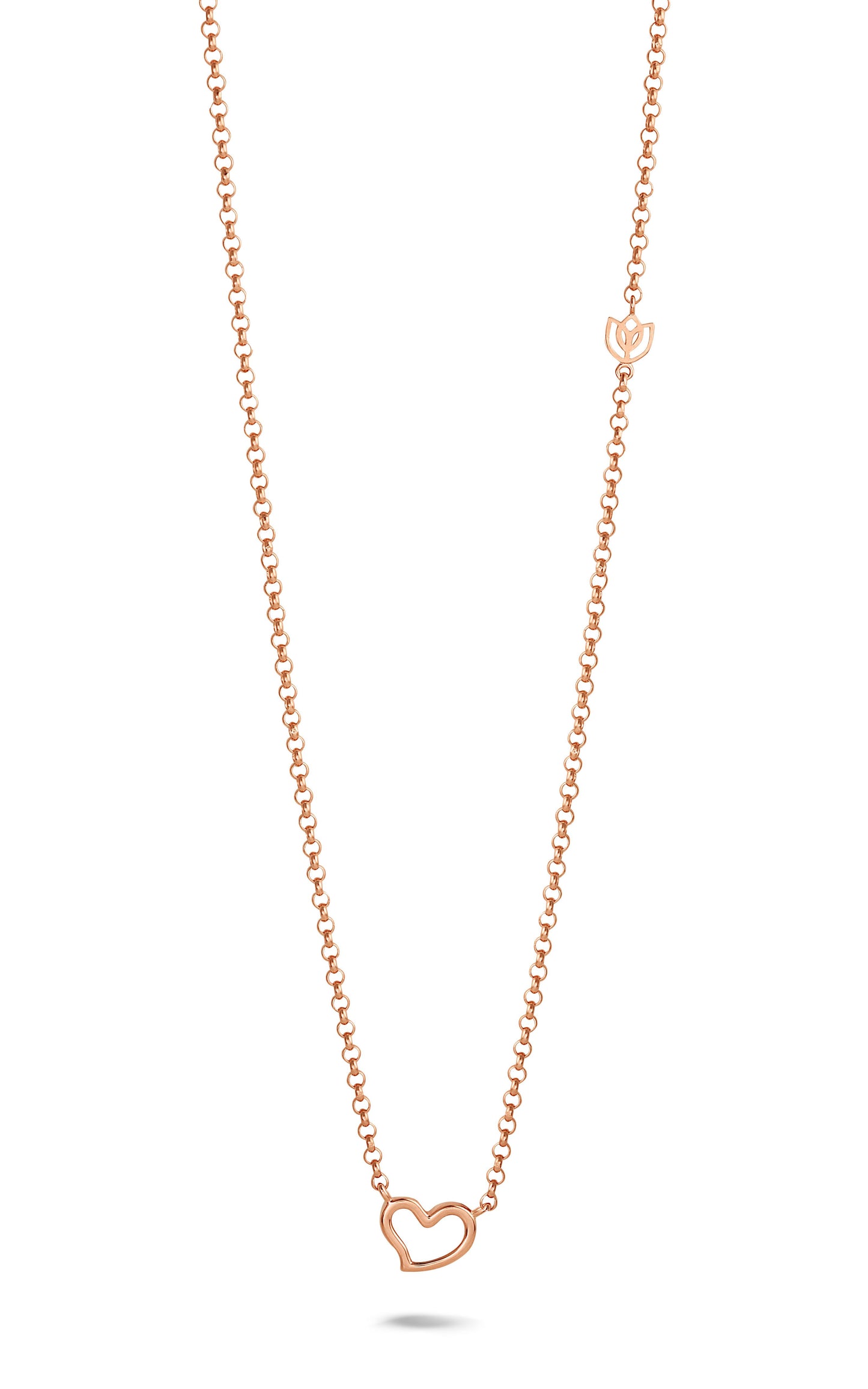Y&G Collier | Heart & 18k gold