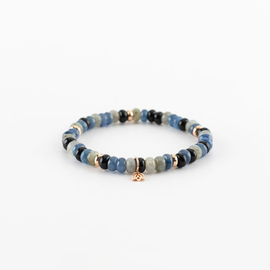 Y&G Urban | Edelstenen armband & 18k roségoud