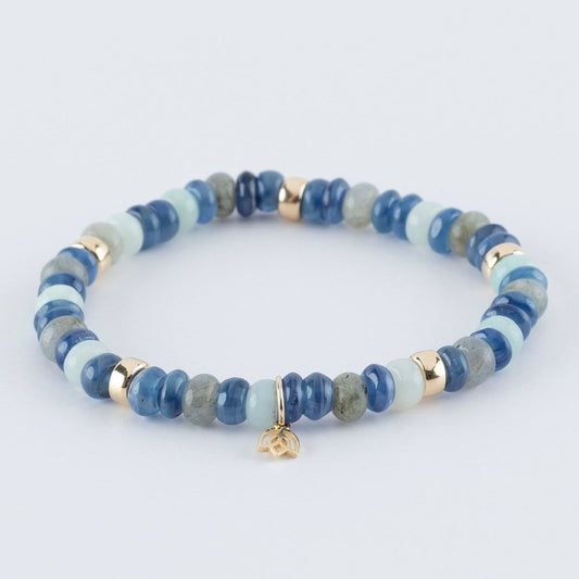 Y&G Denim | Edelstenen armband & 14kt goud