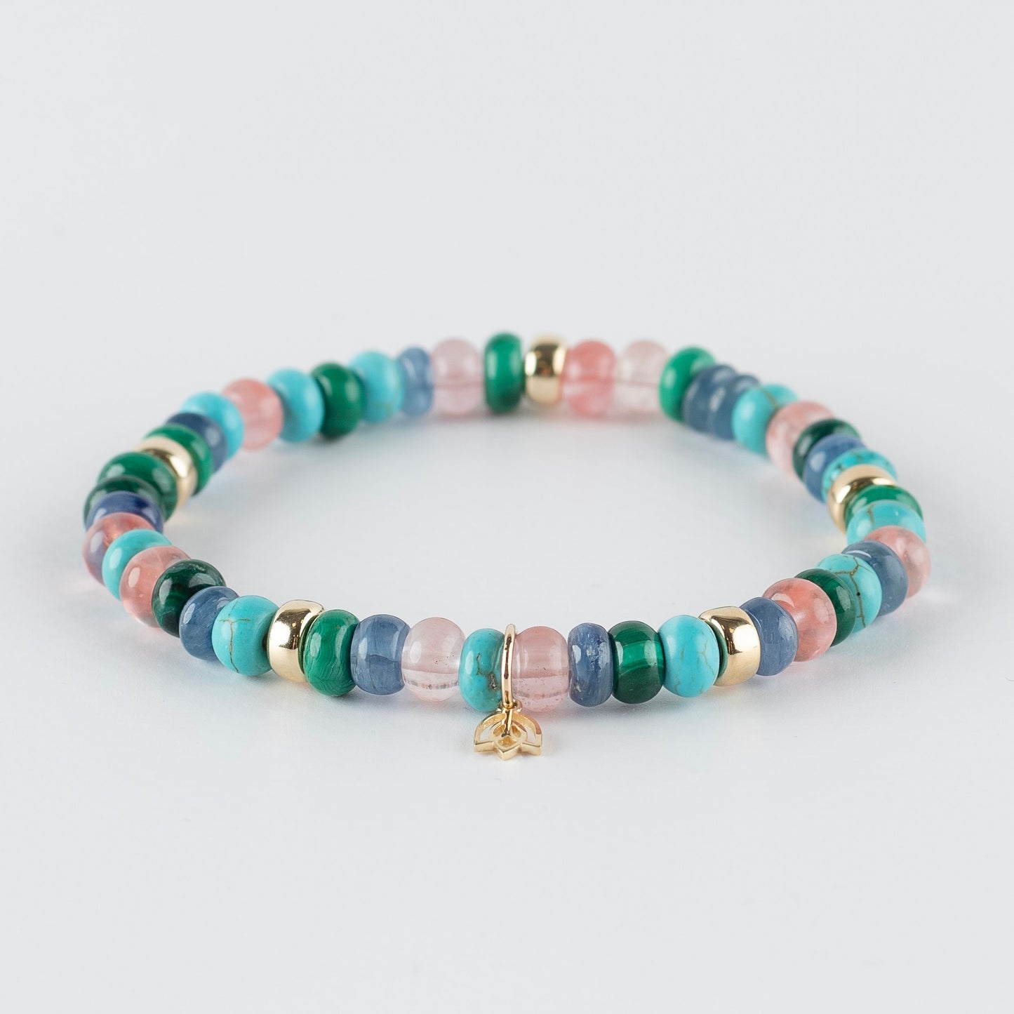 Y&G My Way | Edelstenen armband & 14k goud