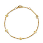 Y&G Bracelet | Tulip & 18k gold